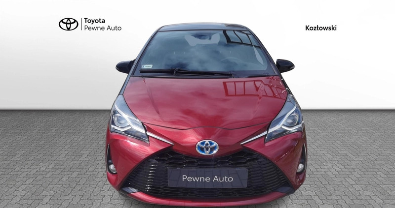 Toyota Yaris cena 59950 przebieg: 64973, rok produkcji 2017 z Pszczyna małe 254